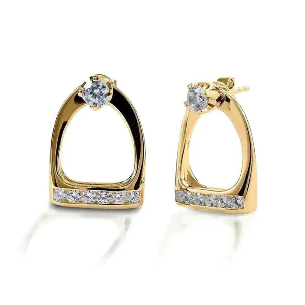 Boucles d'oreilles Mors de cheval en argent 925
