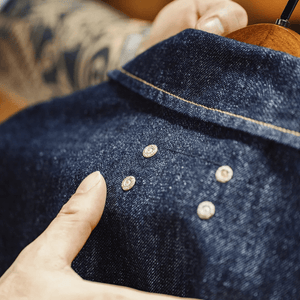 Arbets jacka jeans herr
