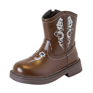 Barn cowboyboots med elegant västerndesign