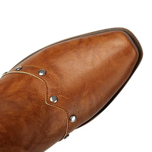 Cowgirl Boots med Nitdetaljer