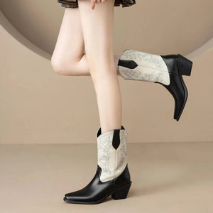Cowboy boots låga