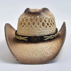 Cowboy Stråhatt Formbar Beige / One Size