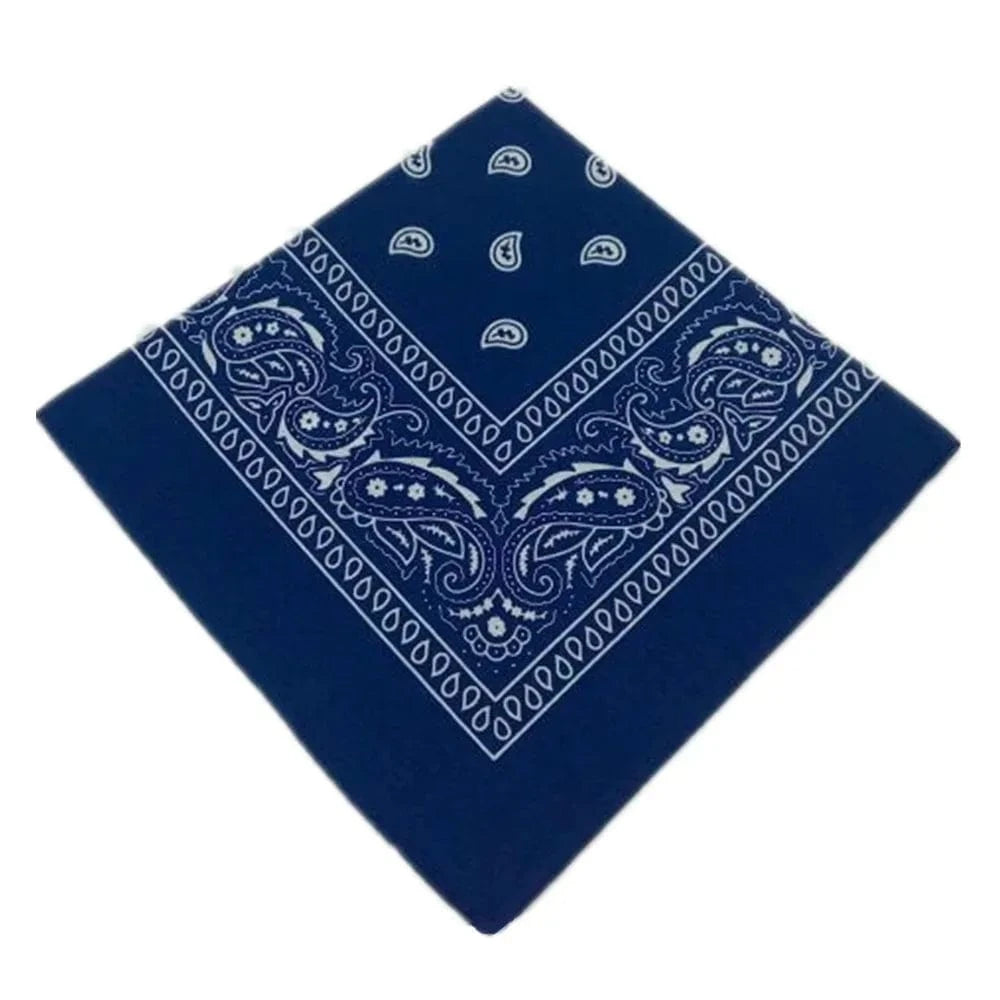 Morkblå bandana Morkblå
