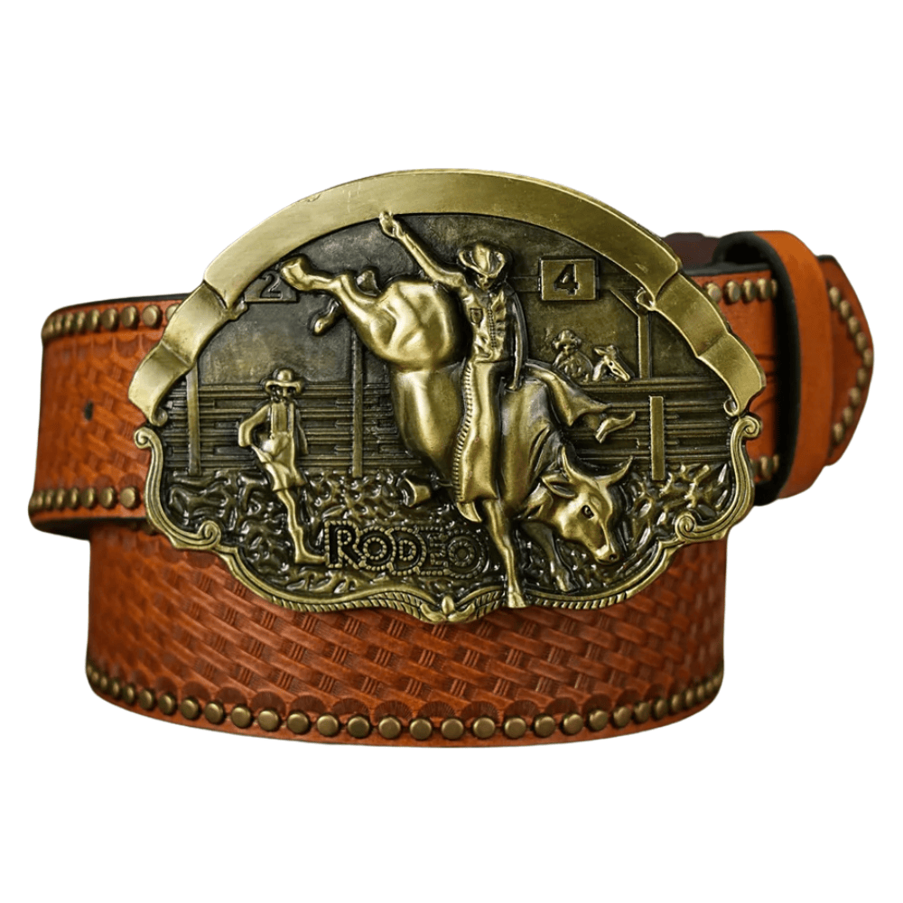 Rodeo Cowboybälte Brun / 120cm
