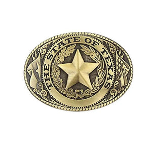 The State of Texas bältesspänne cowboy Guld