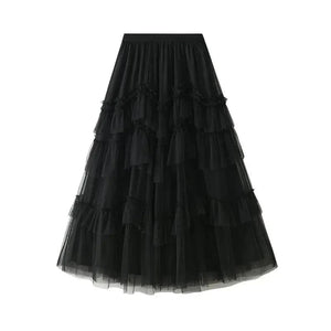 Tutu kjol dam Svart / One Size