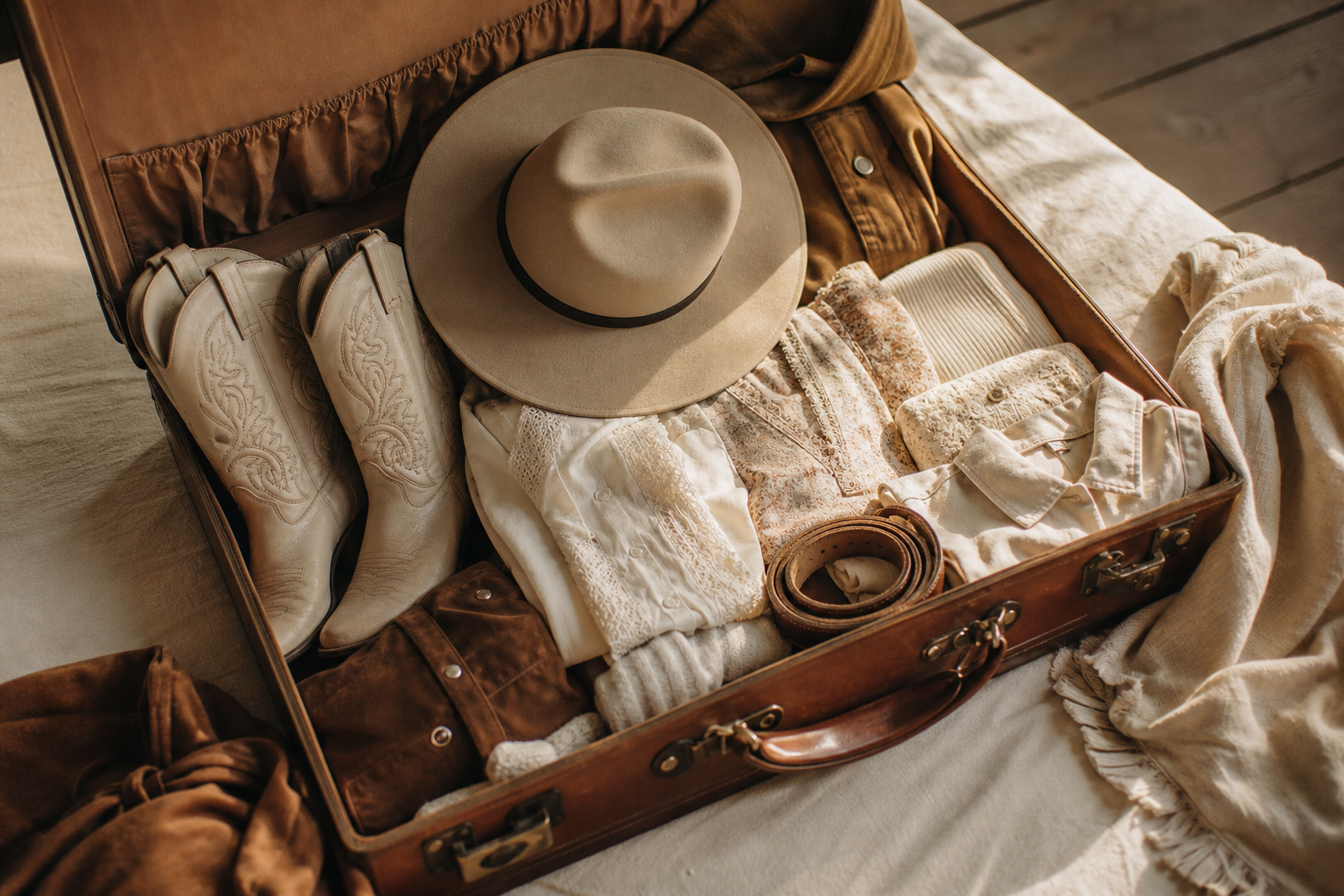 Packing list Nashville : la valise western parfaite en 10 pièces