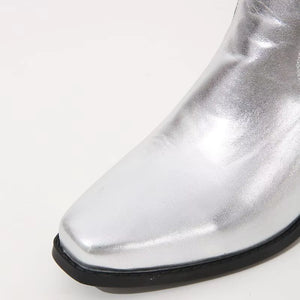 Högklackade cowboy boots