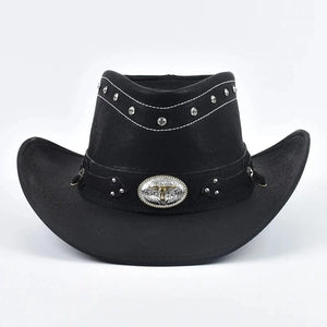 Äkta cowboyhatt läder