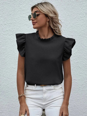 Ärmlös blus dam