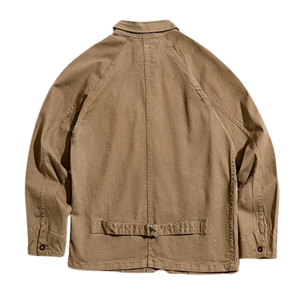 Beige jacka herr