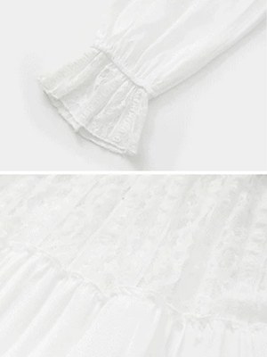 Broderad klänning