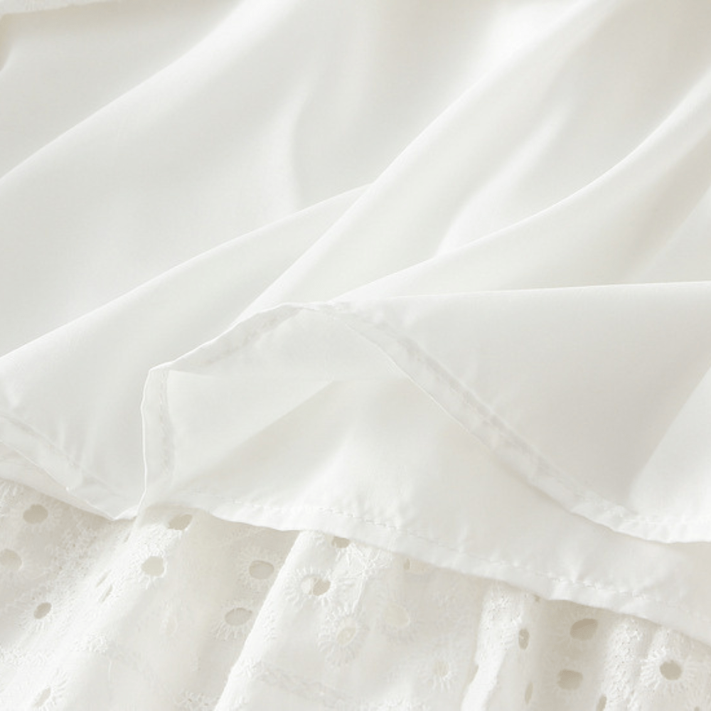 Broderie anglaise kjol