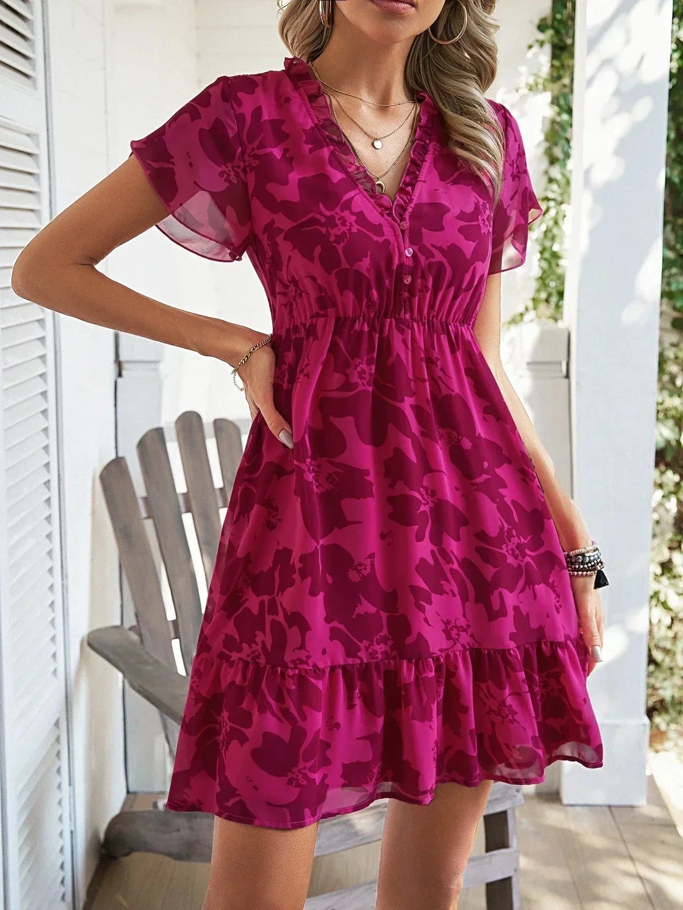Cerise klänning Cerise / S