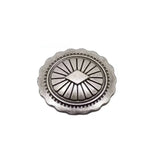 Concho i Antikmetall med Diamantmönster Antik silver