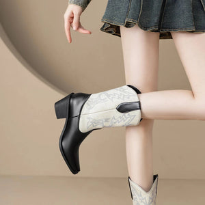 Cowboy boots låga