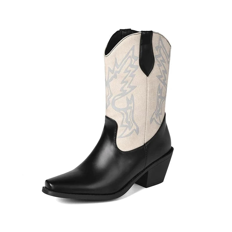 Cowboy boots låga Beige / 35.5