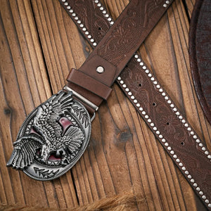 Cowboybälte med örnspänne