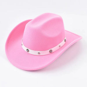 Cowboyhatt för tjej Rosa / 56-58cm
