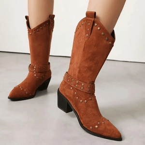 Cowgirl boots mocka