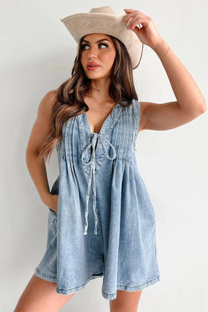 Denim jumpsuit