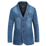 Denimblazer Ljusblå / M