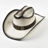 Elegant Cowboyhatt för Kvinna Vit / 58cm