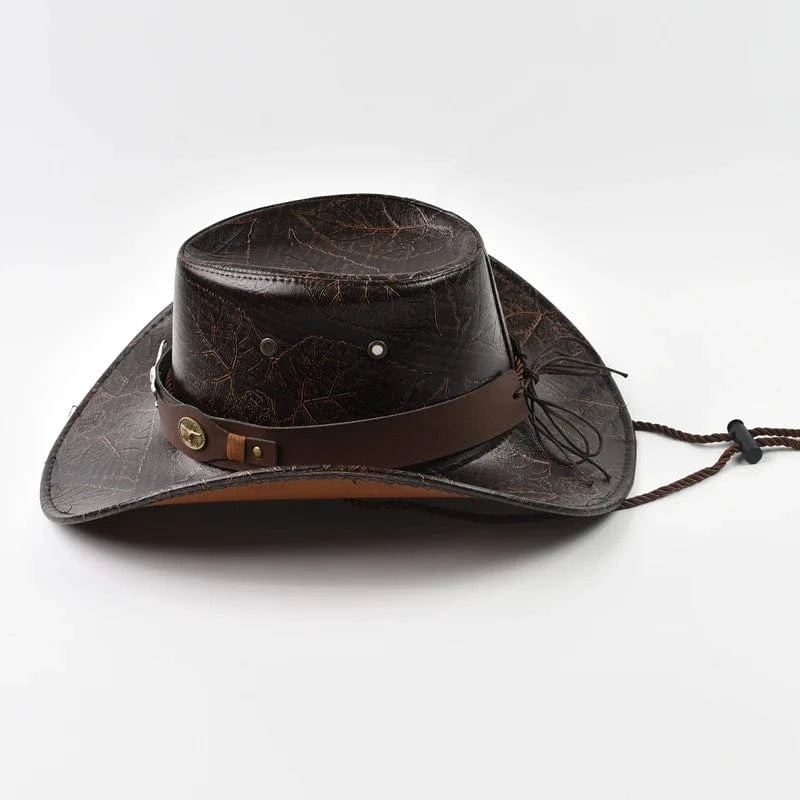Elegant Cowboyhatt i Konstläder