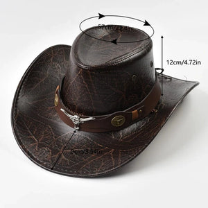 Elegant Cowboyhatt i Konstläder