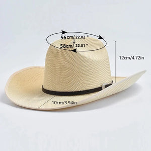 Elegant cowboyhatt i sommar