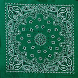 Grön Paisley Bandana Grön