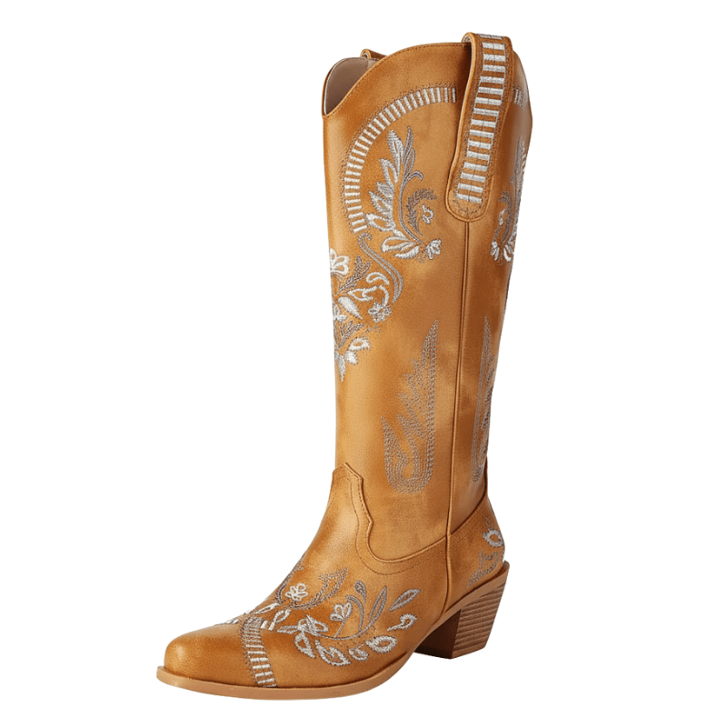 Höga cowboy boots Brun / 35