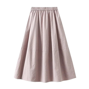 Kjol med fickor Rosa / One Size
