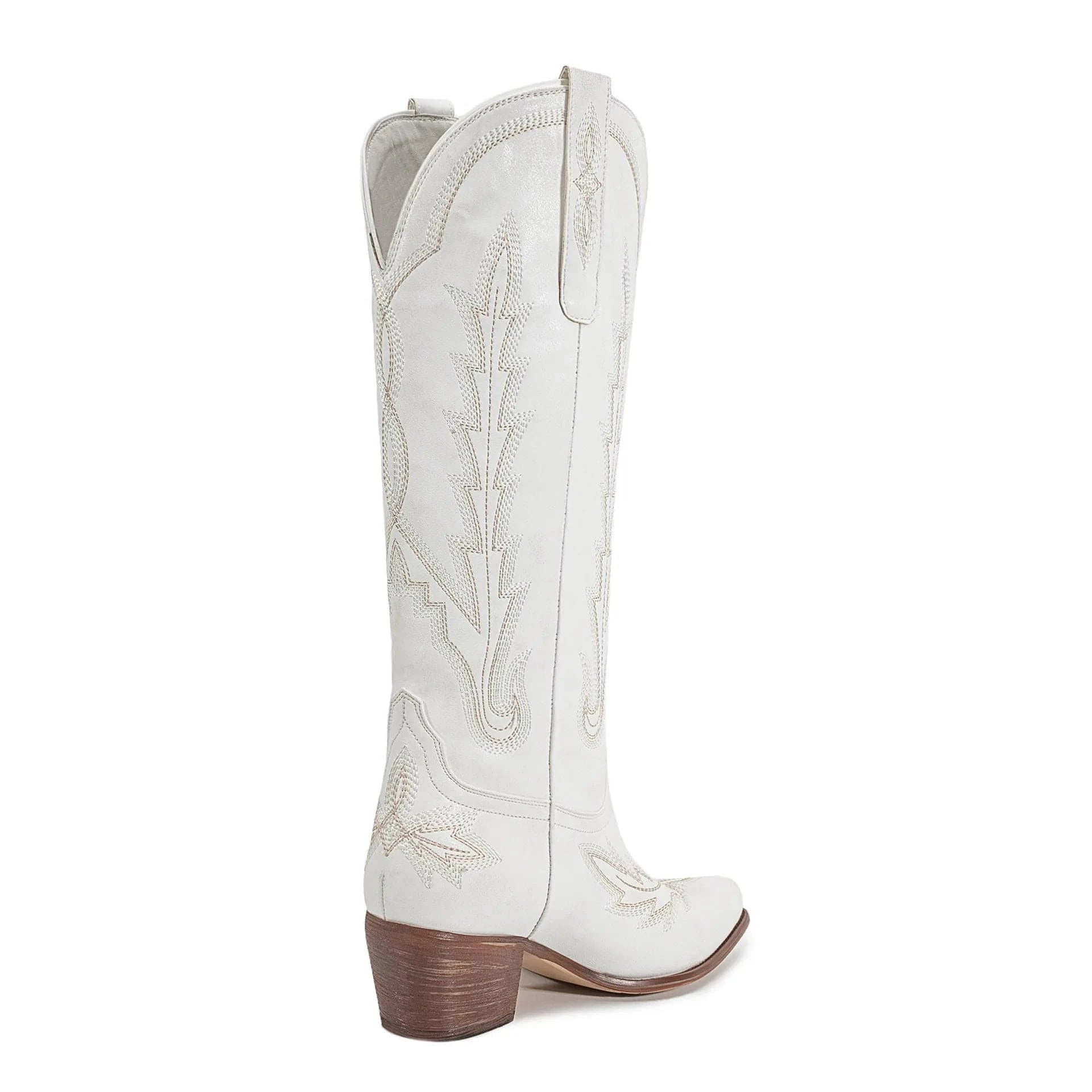 Klassiska Cowboyboots i Svart Mocka