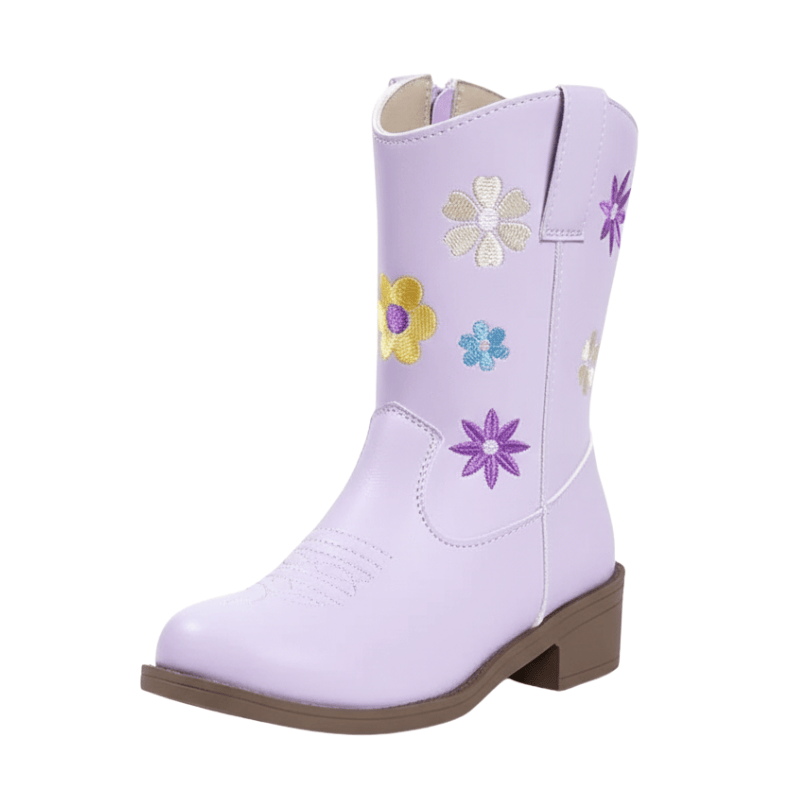 Lila cowboyboots för flickor Lila / 26