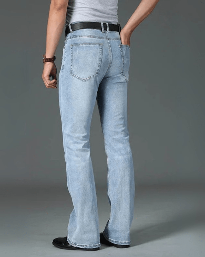 Ljusblå jeans herr