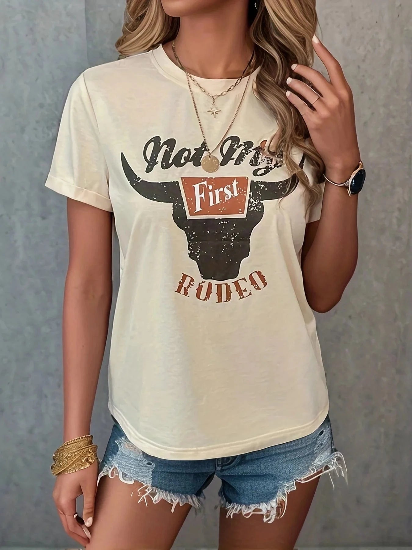 "Not my 1st Rodeo" Cowgirl T-shirt