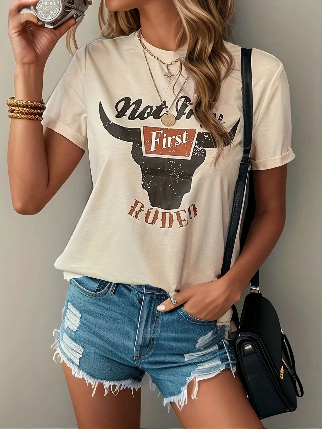 "Not my 1st Rodeo" Cowgirl T-shirt