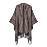 Oppen poncho dam Khaki / One Size
