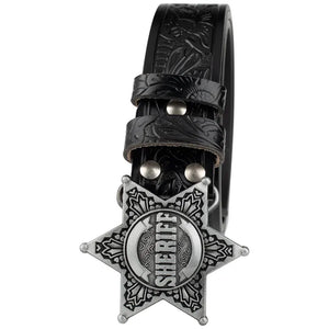Sheriff westernläderbälte