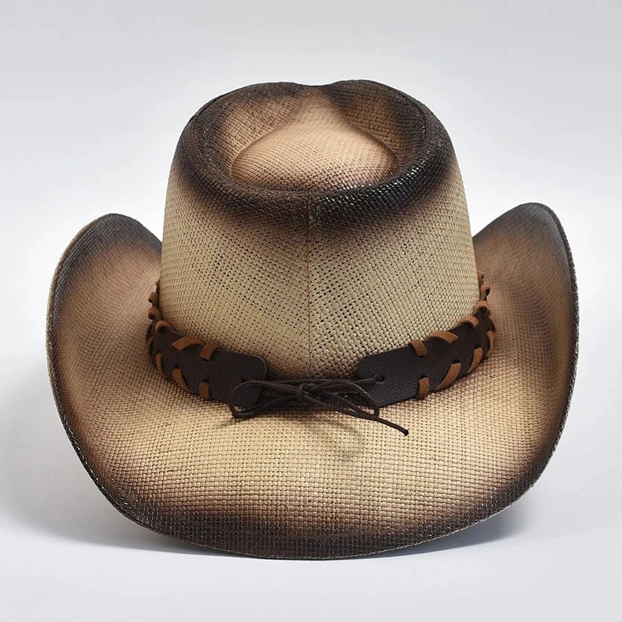 Strå westernhatt