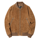 Suede jacka herr Brun / S