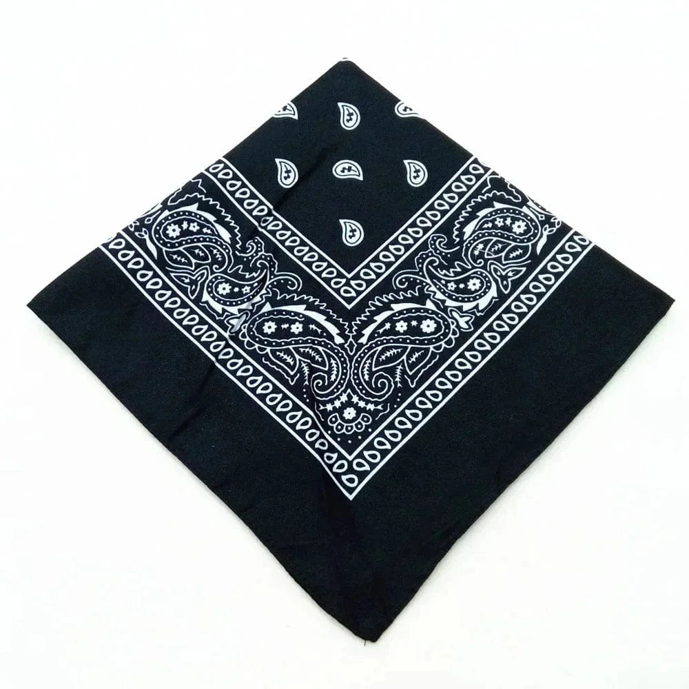 Svart bandana Svart