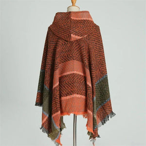 Varm poncho dam