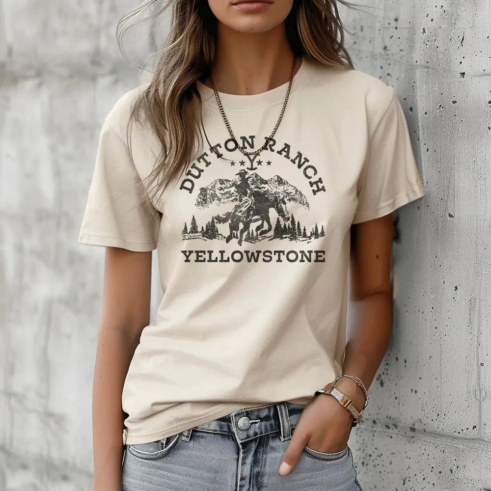 Yellowstone cowgirl T-shirt Modell 3 / XL